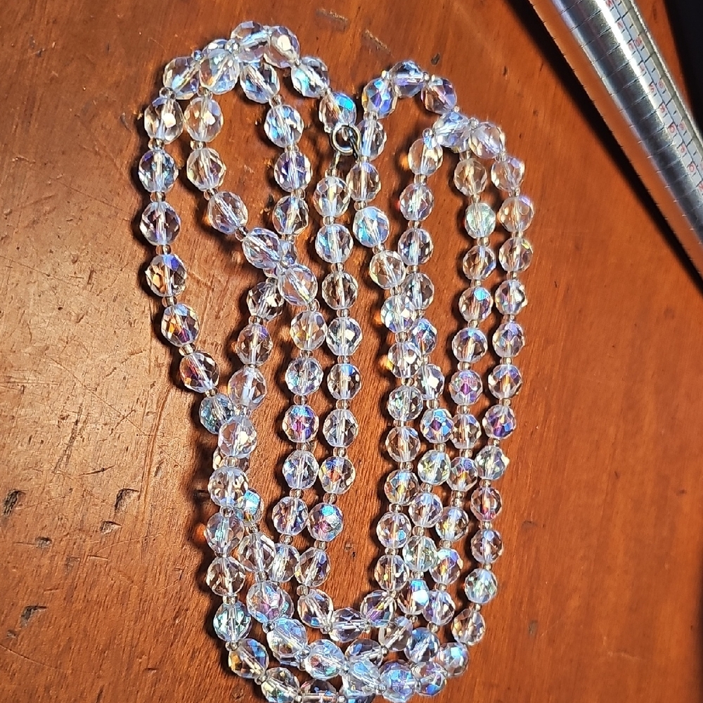 Aurora Borealis Crystal Necklace